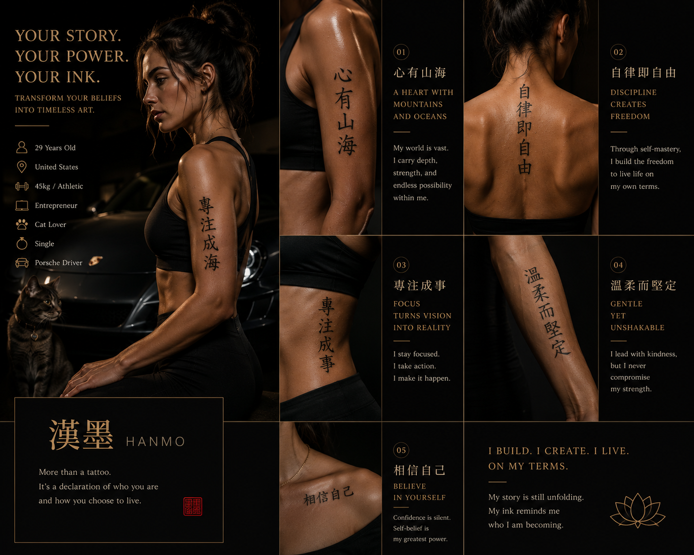 Luxury campaign preview — feminine placement direction